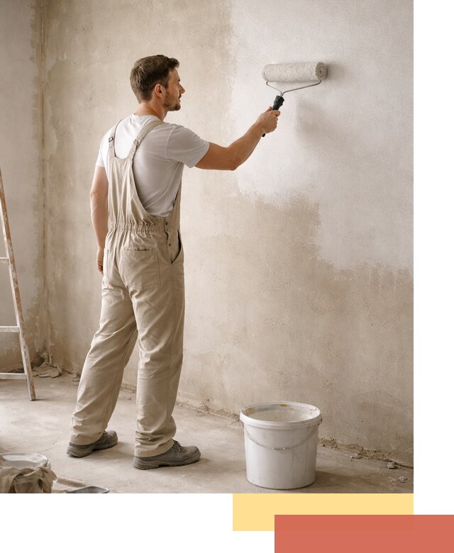 Грунтовка стен под отделку в Ростове профессиональным раствором