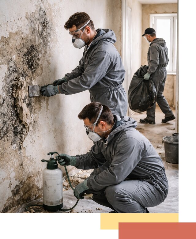 Удаление плесени со стен профессионально в Ростове