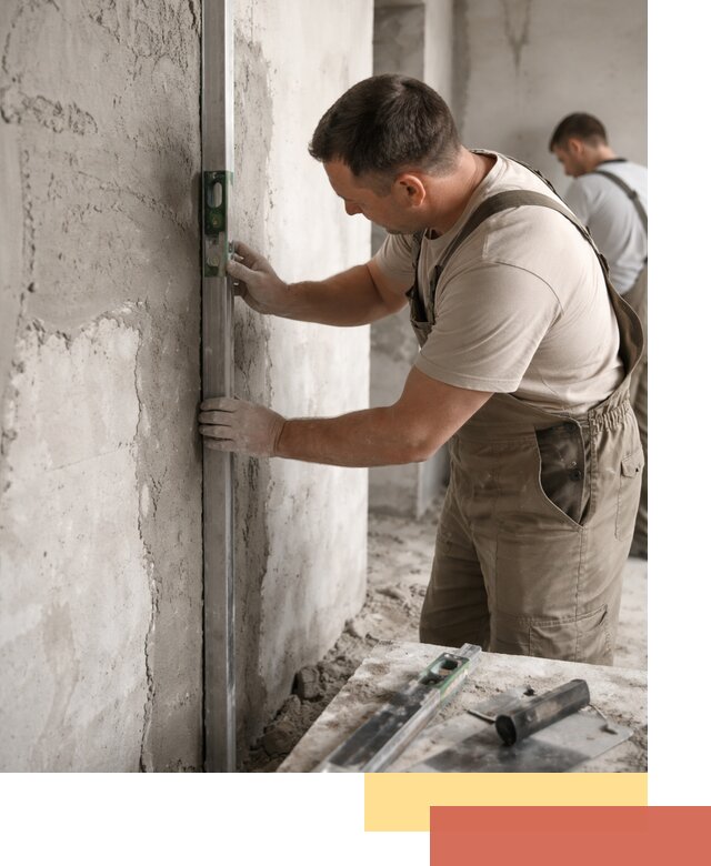 Установка штукатурных маяков в Ростове с гарантией качества