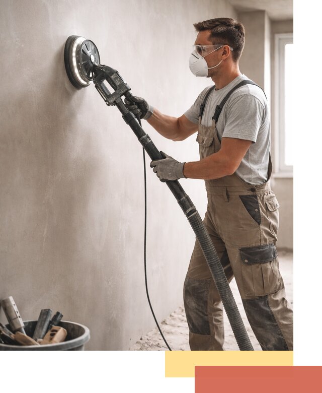 Профессиональная шлифовка стен в Ростове быстро и качественно