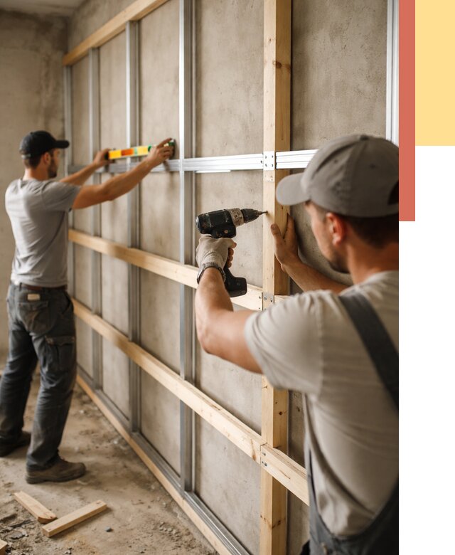 Устройство обрешетки под панели в Ростове от 2155 руб. — монтаж под ключ | ОТДЕЛОЧНИК-Рсв