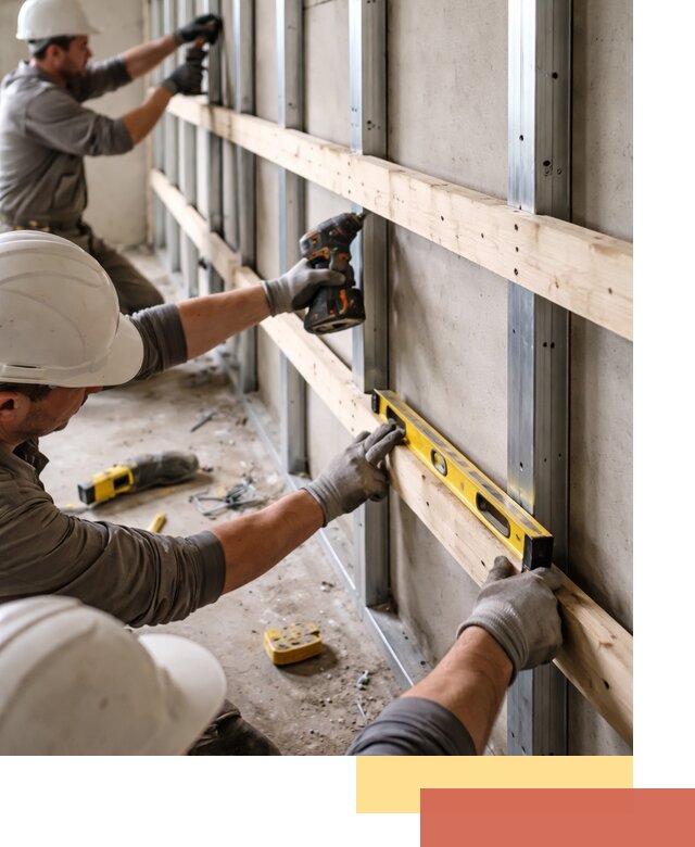 Устройство обрешетки под панели в Ростове