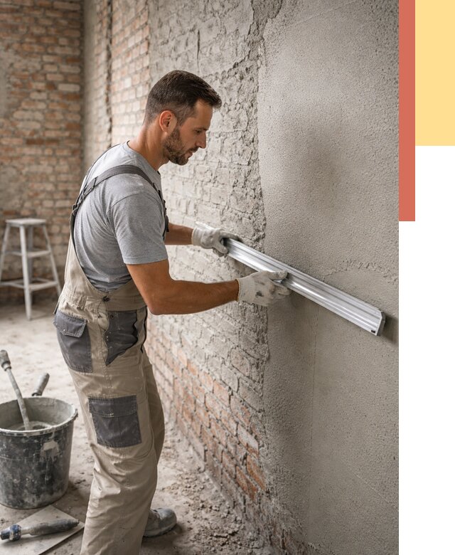 Штукатурка кирпичных стен в Ростове от 4618 руб/м2 — быстро и недорого | ОТДЕЛОЧНИК-Рсв