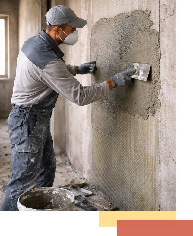 Штукатурка стен по сетке в Ростове под ключ качественно и быстро