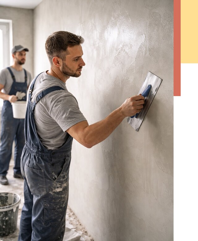 Глянцевание штукатурки стен в Ростове от 7697 руб. — услуги и затирка | ОТДЕЛОЧНИК-Рсв