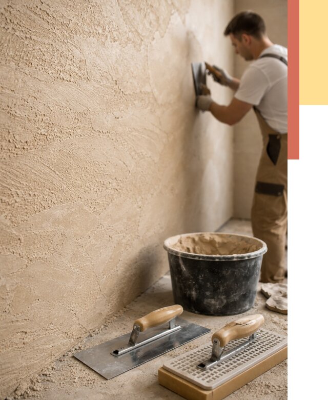 Декоративная штукатурка травертин в Ростове от 1847 руб/м2 — качественно и недорого | ОТДЕЛОЧНИК-Рсв