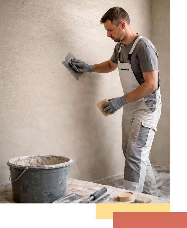 Декоративная штукатурка травертин в Ростове для стен и потолков