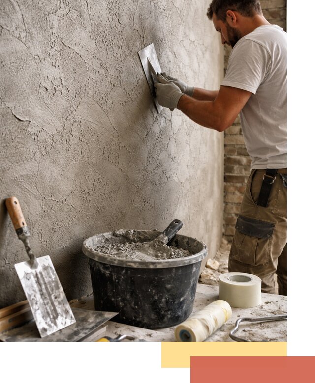 Декоративная штукатурка лофт в Ростове — отделка стен и потолков