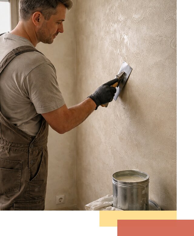 Нанесение воска на штукатурку в Ростове для защиты и блеска