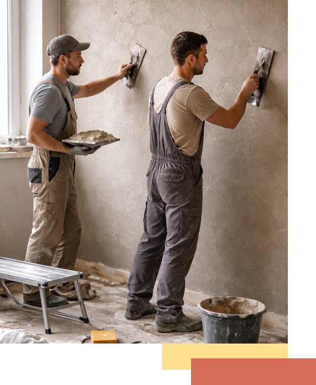 Ремонт декоративной штукатурки и восстановление фактуры в Ростове