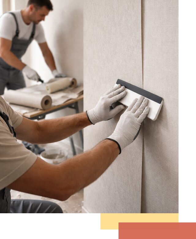 Поклейка обоев под покраску в Ростове профессионально и быстро