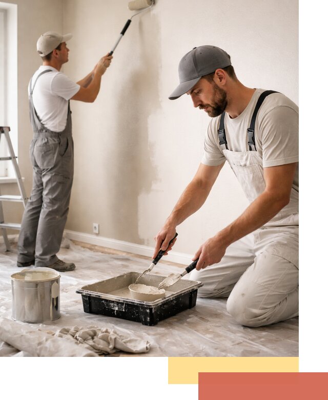 Покраска стен в квартире в Ростове — профессионально и аккуратно