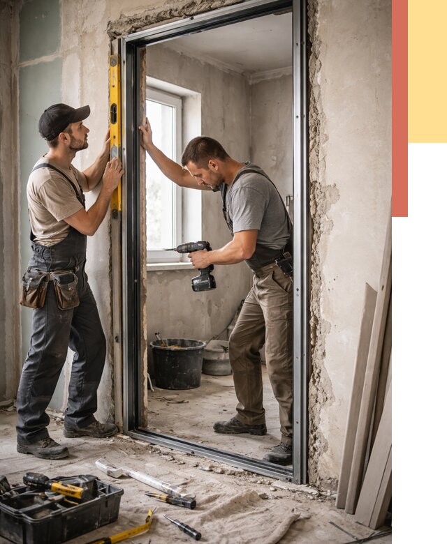 Закладка дверного проема в Ростове от 3592 руб. — быстро и недорого | ОТДЕЛОЧНИК-Рсв