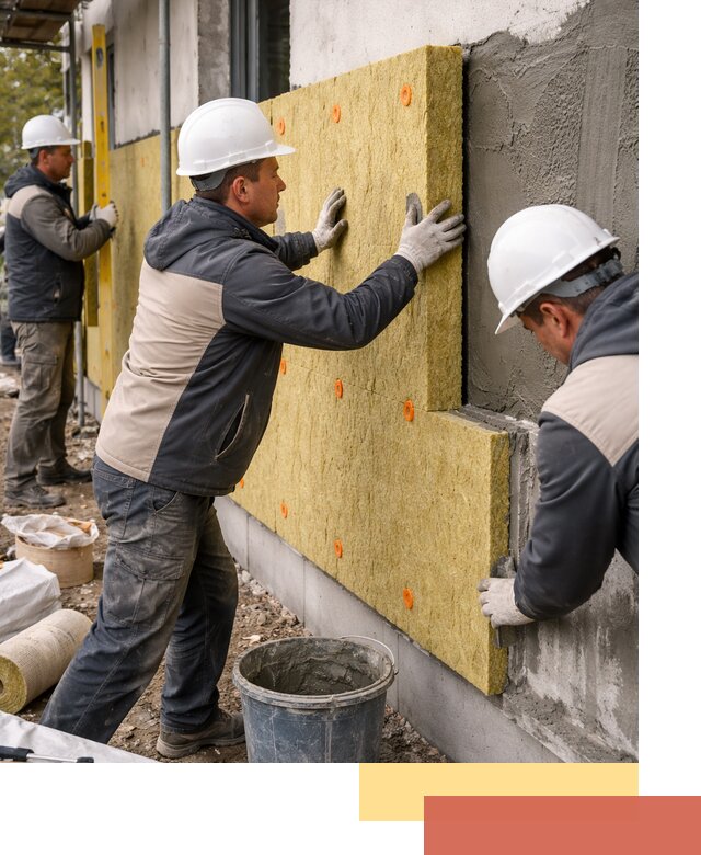 Утепление стен минватой в Ростове — тепло и звукоизоляция