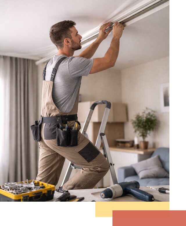 Ремонт натяжных потолков в Ростове — качественно и оперативно