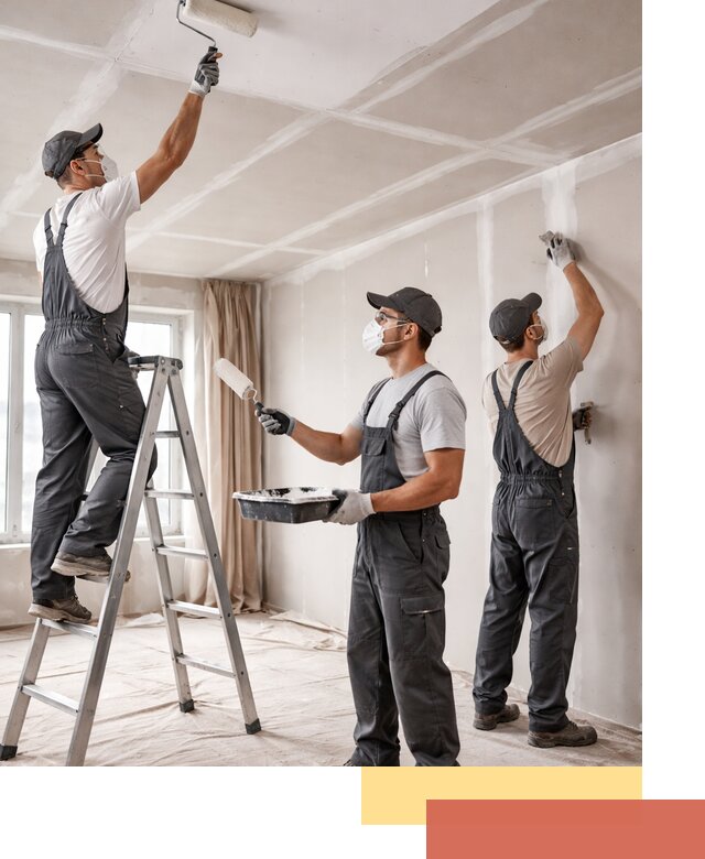 Покраска потолка из гипсокартона в Ростове качественно и недорого