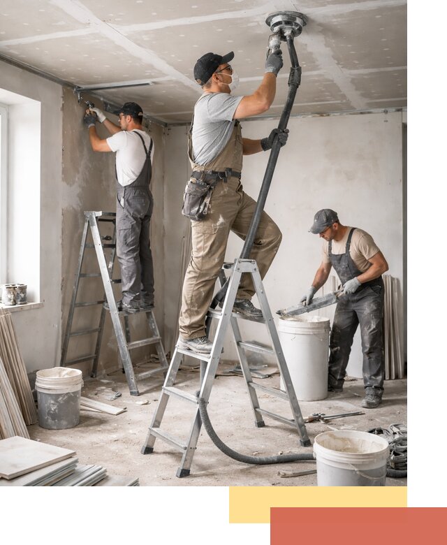 Ремонт потолка из гипсокартона в Ростове: быстрый и качественный монтаж