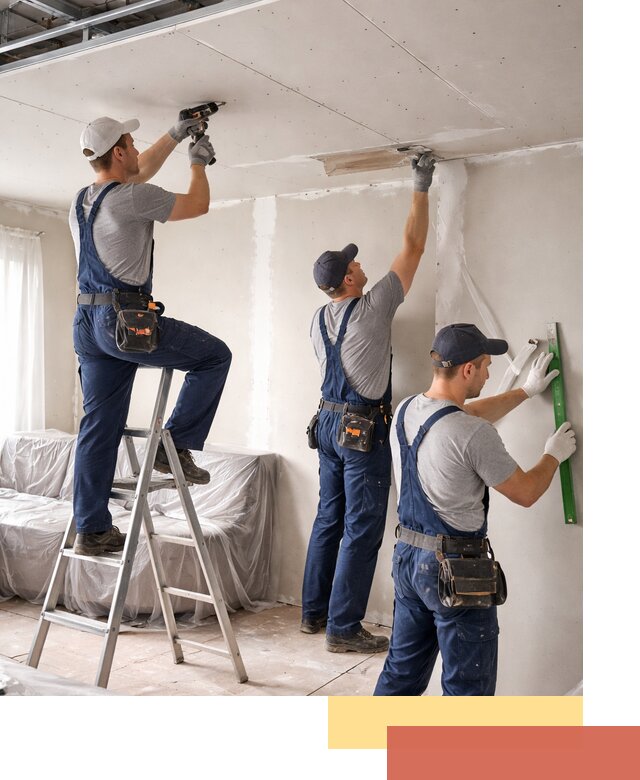 Профессиональная отделка потолка в Ростове быстро и качественно