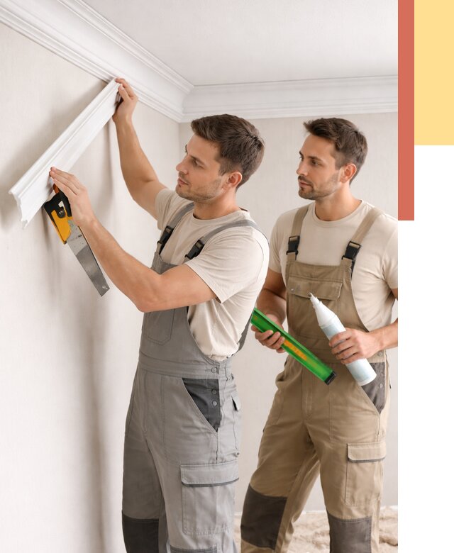 Монтаж потолочного плинтуса в Ростове от 2360 руб. — быстро и недорого | ОТДЕЛОЧНИК-Рсв