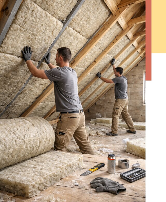 Утепление потолка минватой в Ростове от 1488 руб. — быстро и недорого | ОТДЕЛОЧНИК-Рсв